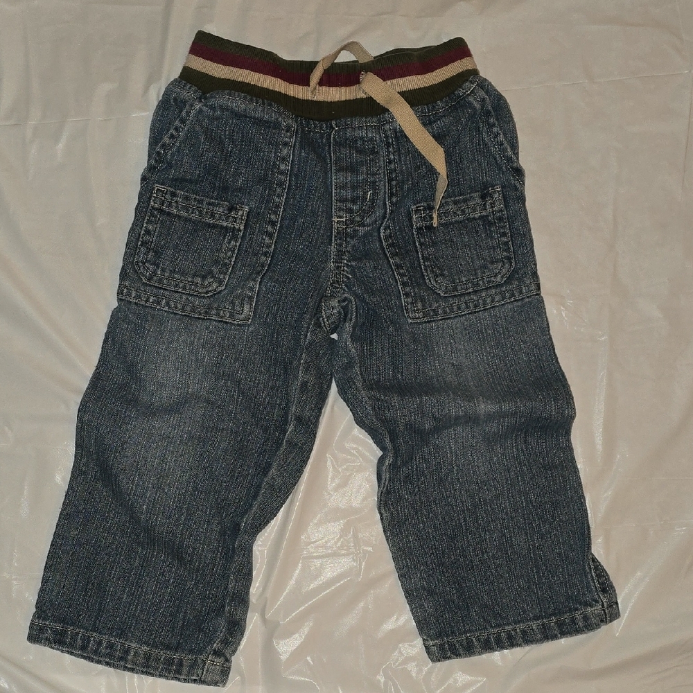 Gymboree Boys Elastic Waist Relaxed Fit Jeans